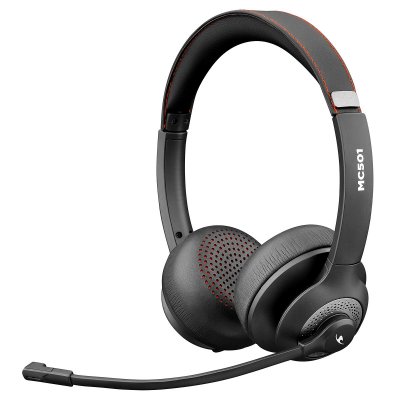 BLUESTORK Casque PC  MC 501 Filaire Bluetooth Circum-Auriculaire Noir