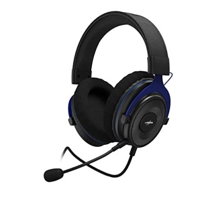 URAGE Casque PC Hama SoundZ 900 DAC 00186066 Jack 3.5mm Filaire Contr&ocirc;le du Volume Noir Bleu 