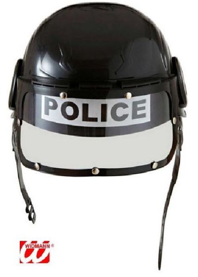 W WIDMANN MILANO PARTY FASHION Casque policier plastique enfant