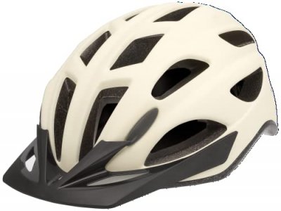 POLISPORT MOVE Casque Polisport City Go avec LED int&eacute;gr&eacute; cr&egrave;me mat- 54/59cm