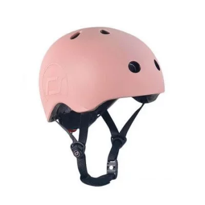 SCOOT & RIDE Casque pour porteur &eacute;volutif Highwaykick rose (3 ans et +)