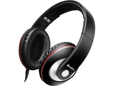 SANDBERG Casque  Play'n Go - Noir 