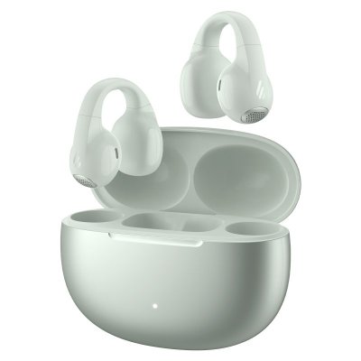 EDIFIER Casque sans fil  Open-Ear, 28 heures d'autonomie, IP56, vert