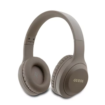 GUESS Casque Sans Fil -  - GUBHV21SFGSW - Bluetooth 5.3 - Autonomie 30h - Marron 