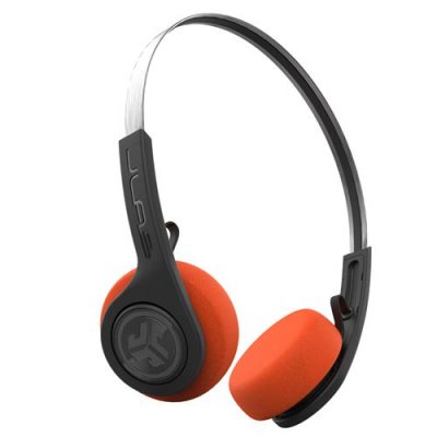 JLAB Casque sans fil  Rewind Wireless 2 Bluetooth Noir et Orange