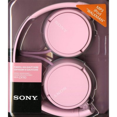 SONY Casque  mdr zx110 rose serre-t&ecirc;te