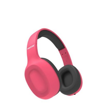 PANTONE Casque st&eacute;r&eacute;o Bluethooth Rose 8 heures d'autonomie 