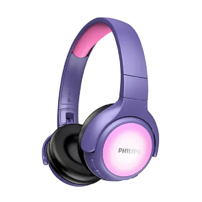 PHILIPS Casque supra-aural sans fil Bluetooth  TAKH402PK/00 Rose 