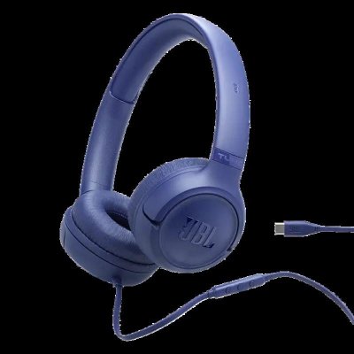 JBL Casque supra-auriculaire - Filaire USB-C -  - TUNE 530 C - Bleu