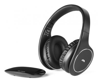 MELICONI Casque TV sans fil -  - HP DIGITAL SMART - Autonomie 8h - Port&eacute;e 100m - Noir 
