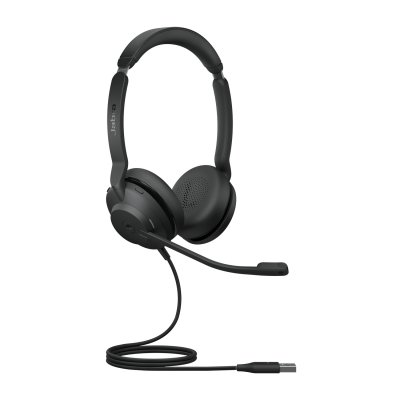 JABRA Casque usb filaire  Evolve2 30 MS st&eacute;r&eacute;o - noir