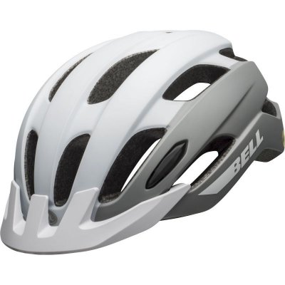 BELL Casque V&eacute;lo  Trace MIPS Blanc Argent Taille M/L