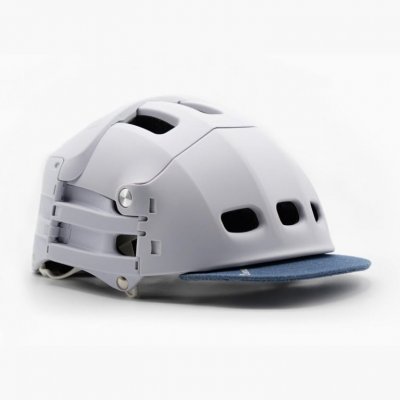 OVERADE Casque v&eacute;lo  Plixi Taille L-XL Blanc arctique