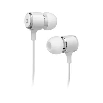 SBS Casques avec Microphone  TEINEARLIGHTW Blanc