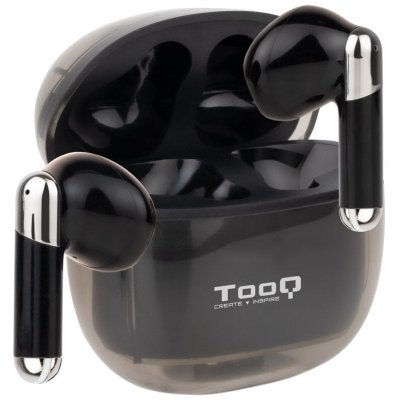TOOQ Casques avec Microphone  Onyx Noir