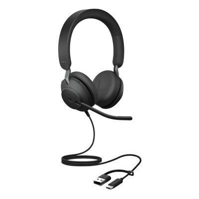 JABRA Casques & micro -  - Evolve2 40 SE USB-C / USB-A MS St&eacute;r&eacute;o