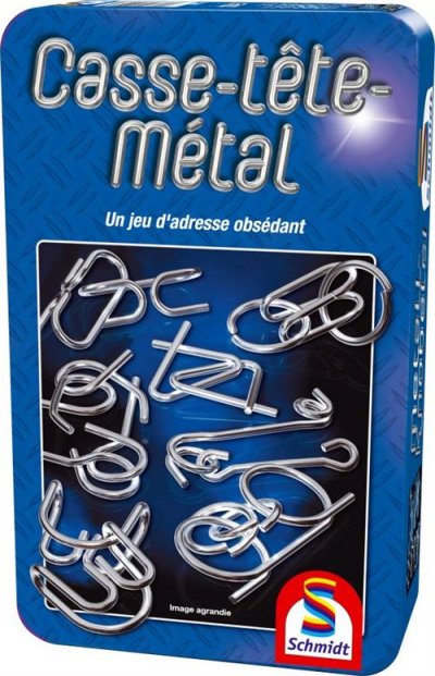 SCHMIDT SPIELE Casse-T&ecirc;te-M&eacute;tal