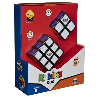 RUBIKS Casse-t&ecirc;te Rubik's Cube Coffret Duo 3x3 et 2x2 