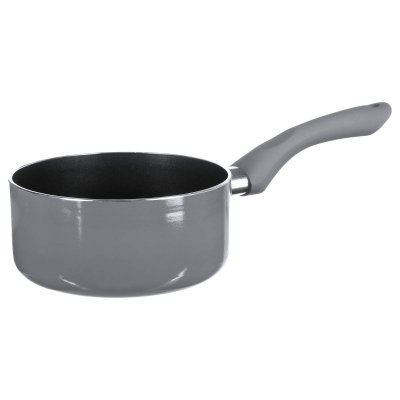 FIVE SIMPLY SMART Casserole &agrave; Induction Antiadh&eacute;sive N&eacute;o 2 16cm Gris
