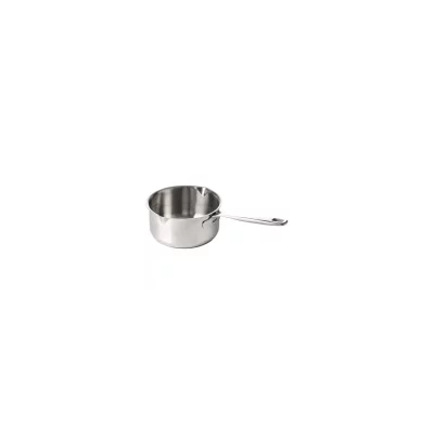 BEKA LINE Casserole avec bec verseur et son couvercle 16 cm en inox argent