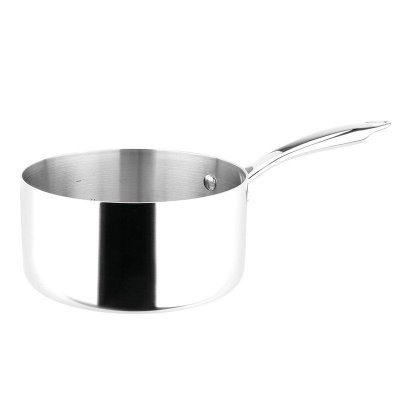 SITRAM Casserole en inox triple &eacute;paisseur 18 cm Gris 