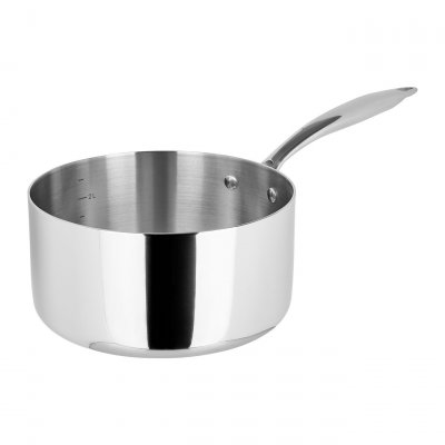 SITRAM Casserole en inox triple &eacute;paisseur 20 cm Gris 