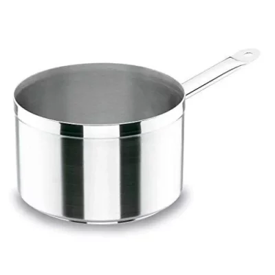 LACOR Casserole haute Chef Luxe en inox, 20 cm, 
