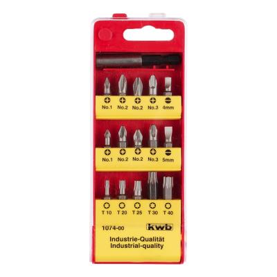 GENERIQUE Cassette combi 16 embouts + porte embouts magn&eacute;tique - KWB