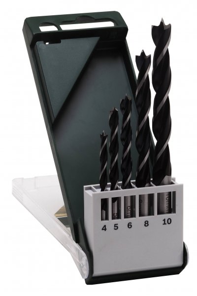 BOSCH Cassette de 5 Meches Forets A Bois 