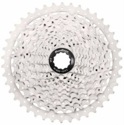 SUNRACE Cassette  MS8 (rapport large, 11 vitesses) - 11-46t Argent&eacute;