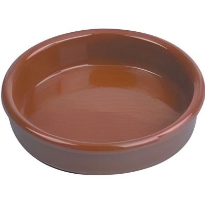CHEVALIER DIFFUSION Cassolette pour cr&egrave;me br&ucirc;l&eacute;e 14 cm -  - Marron - Terre Cuite