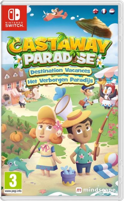 JUST FOR GAMES Castaway Paradise Destination Vacances Nintendo Switch 