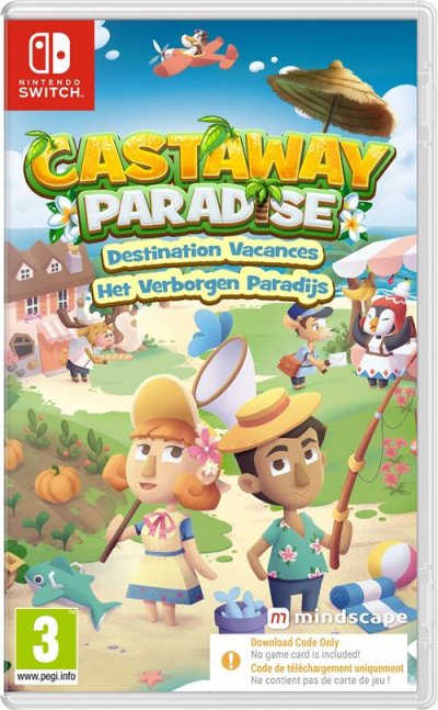 JUST FOR GAMES Castaway Paradise Nintendo Switch (Code De T&eacute;l&eacute;chargement)