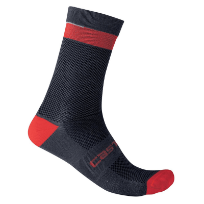 CASTELLI  - Alpha 18 Sock - Chaussettes de cyclisme taille XXL, bleu