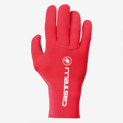 CASTELLI  - Diluvio C - Gants v&eacute;lo Red - XXL