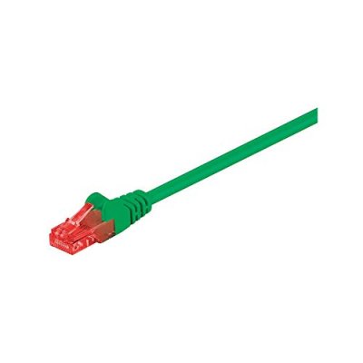 WENTRONIC CAT 6 C&acirc;ble de Liaison, U/UTP, Vert, 5m Longueur de C&acirc;ble