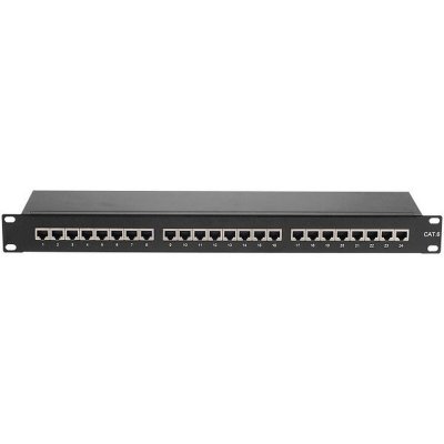 GENERIQUE Cat patch panel cat6 24 port shielded