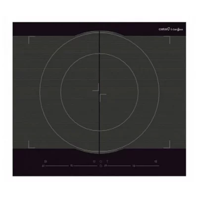 CATA  Table de cuisson induction GIGA 600 BK 60cm noire
