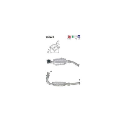 AS Catalyseur Bosal 099-838