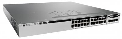 CISCO Catalyst 3850-24T-L - Commutateur - G&eacute;r&eacute; - 24 x 10/100/1000 - de bureau, Montable sur rack