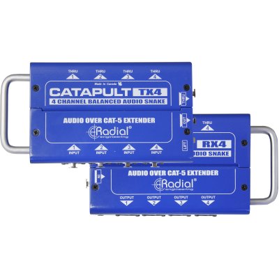 RADIAL CATAPULT-TX4 - Multipaire &eacute;metteur 4 XLR