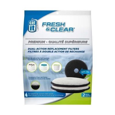 CATIT  2 Recharge FILTRES A Double Action Fresh and Clear New