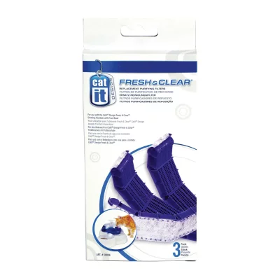 CATIT  Fresh and Clear Lot de 2 cartouches de rechange pour fontaine