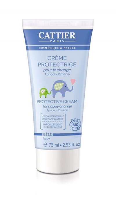 CATTIER  B&eacute;b&eacute; Cr&egrave;me Change Protectrice Bio 75ml