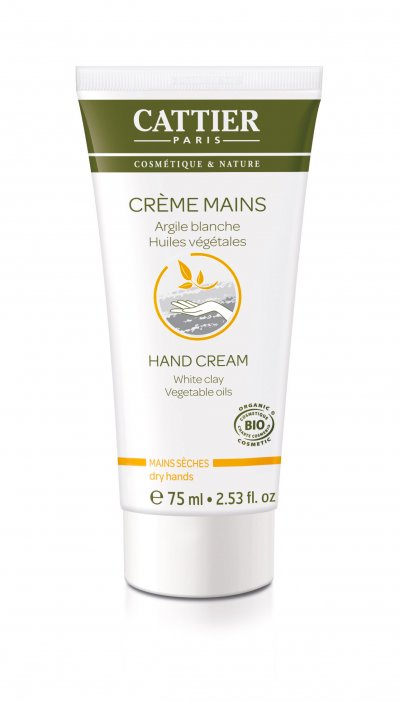 CATTIER &nbsp; Cr&egrave;me Mains S&egrave;ches Bio 75 ml