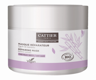 CATTIER  Masque R&eacute;parateur Cheveux Secs, 200ml