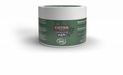 CATTIER  Men - Baume Nourrissant - Barbe et Cheveux - Bio 90g