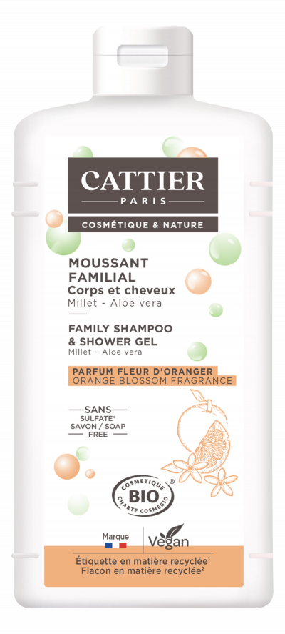 CATTIER  Moussant Familial Parfum Fleur d&acute;Oranger, 500ml