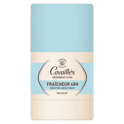 CAVAILLES Cavaill&egrave;s D&eacute;odorant Menthe Aquatique Stick Fra&icirc;cheur 48H 50 ml - Stick