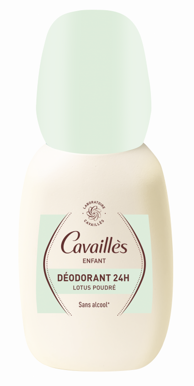 CAVAILLES  Enfant - D&eacute;odorant 24h Lotus Poudr&eacute; Lot de 2 x 75ml